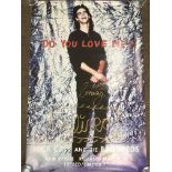 Two signed Nick Cave posters, one for the single 'Fo You Love Me?' signed by Nick and members of The