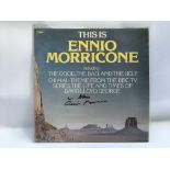 A signed 'This Is Ennio Morricone' LP.