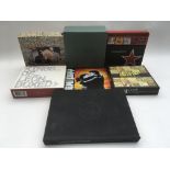 Seven US alternative rock CD box sets comprising N