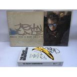 A Velvet Underground CD box set (box only) signed