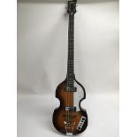 A Hofner Ignition Beatles bass guitar in classic M