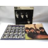 Three early issue Beatles LPs comprising 'With The