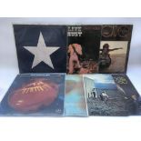 Seven LPs comprising three by Neil Young, 'Meddle'