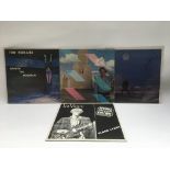 Three signed Tom Verlaine 12inch singles plus spec