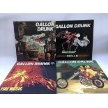 Four Gallon Drunk records comprising a signed 'Fir