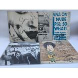 Five signed records of Sonic Youth interest to inc