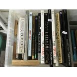 Seven boxes of music books including The Beatles,