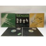 A fully signed Television live double LP 'The Blow