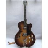 A Hofner President number 949 archtop electric gui