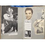 A large collection in two boxes of Elvis Presley m