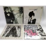 Four signed Lou Reed records comprising a 'Coney I