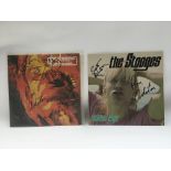 Two signed LPs by The Stooges comprising 'Funhouse