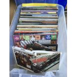 A collection of LPs, 12inch and 7inch singles by v