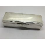 A Spanish Silver box of rectangular shape with imp