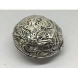 A 19th Century Silver Watch Case repousse chased w