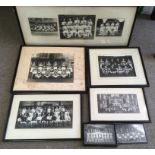 An Interesting group of early 20th century rugby photographs - NO RESERVE