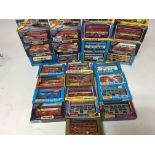 Matchbox Superkings, K-15 boxed variations on the Double Decker bus, x25