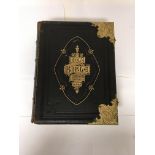 A Large bound Victorian holy bible.