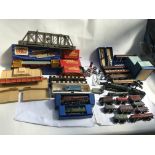 Triang Hornby Dublo trainset , includes TPO boxed Mail van set, Hornby boxed Duchess of Atholl, an