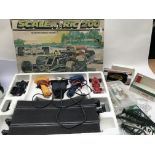 A boxed Scalextric 200 set and other accessories - NO RESERVE