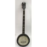 An inlaid Mother of Pearl banjo