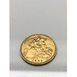 A 1906 half sovereign