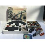 Polistil champion racing set, a collection of diecast cars and some Transformers - NO RESERVE