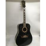 A rare Eko E85 acoustic guitar.