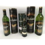 Three cased bottles of Glenfiddich single malt whisky comprising two Special Old Reserve and a 12