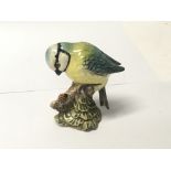 A small Beswick bird ornament Blue tit.