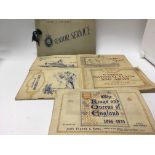 A box containing cigarette cards various - NO RESERVE