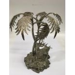 A well modelled, Elkington silver plated stag centrepiece.Approx 27cm high.Minor loss to tip of