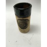 A small Bob Dawe pottery vase - NO RESERVE