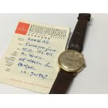 A Vintage Gents Omega Seamaster 600 cirica 1967 Manual wind seen working and with booklet. no box.