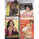 A collection of vintage film related magazines comprising Photoplay, Modern Screen and others - NO