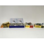 Included are a collection of 5 boxed dinky model a