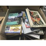 Included are 6 boxes including a large assortment of books, mainly railway, football and war