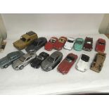 Included are 15 model cars.