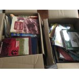 Included are total of 6 boxes of books, mainly railway related, but also including war and