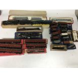 Included are 4 oo gauge locomotives including a 20th century New York central locomotive. Also