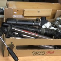 A theodolite plus a collection of scientific instr