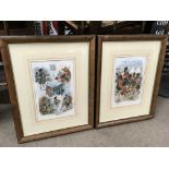 Two framed, Harry Payne military soldier prints, a