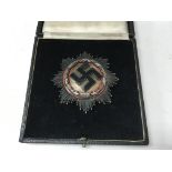 A German WW2 cross of silver, with 1941 date prese