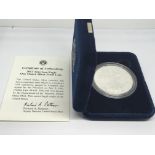 A Silver 2012Proof American silver (9.99%) dollar in a fitted box West Point Mint. Designed by