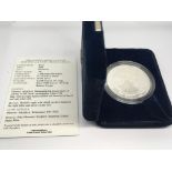 A Silver 2006 Proof American silver (9.99%) dollar in a fitted box West Point Mint. Designed by