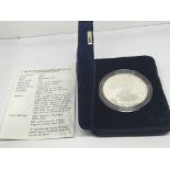 A Silver 2002 Proof American silver (9.99%) dollar