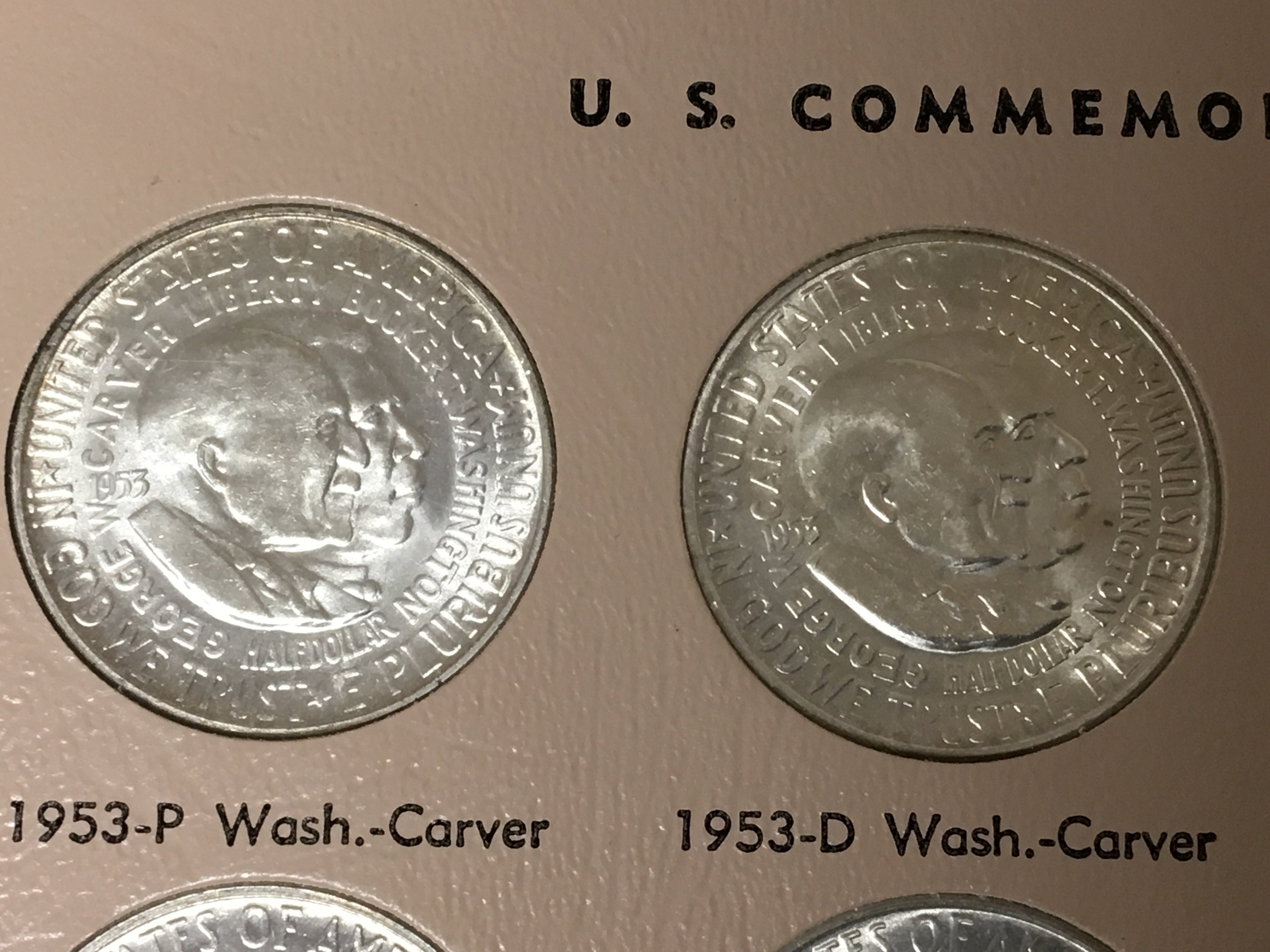 A Collection of American Half Dollars. Booker T Wa - Image 4 of 9