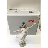 A large boxed Lladro figure 'Allegory of Youth'.Ap