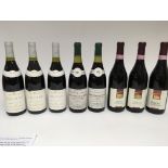 Eight bottles of wine comprising two 1995 Volnay t