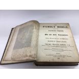 An 1816 Holy Bible embellished with a series of en